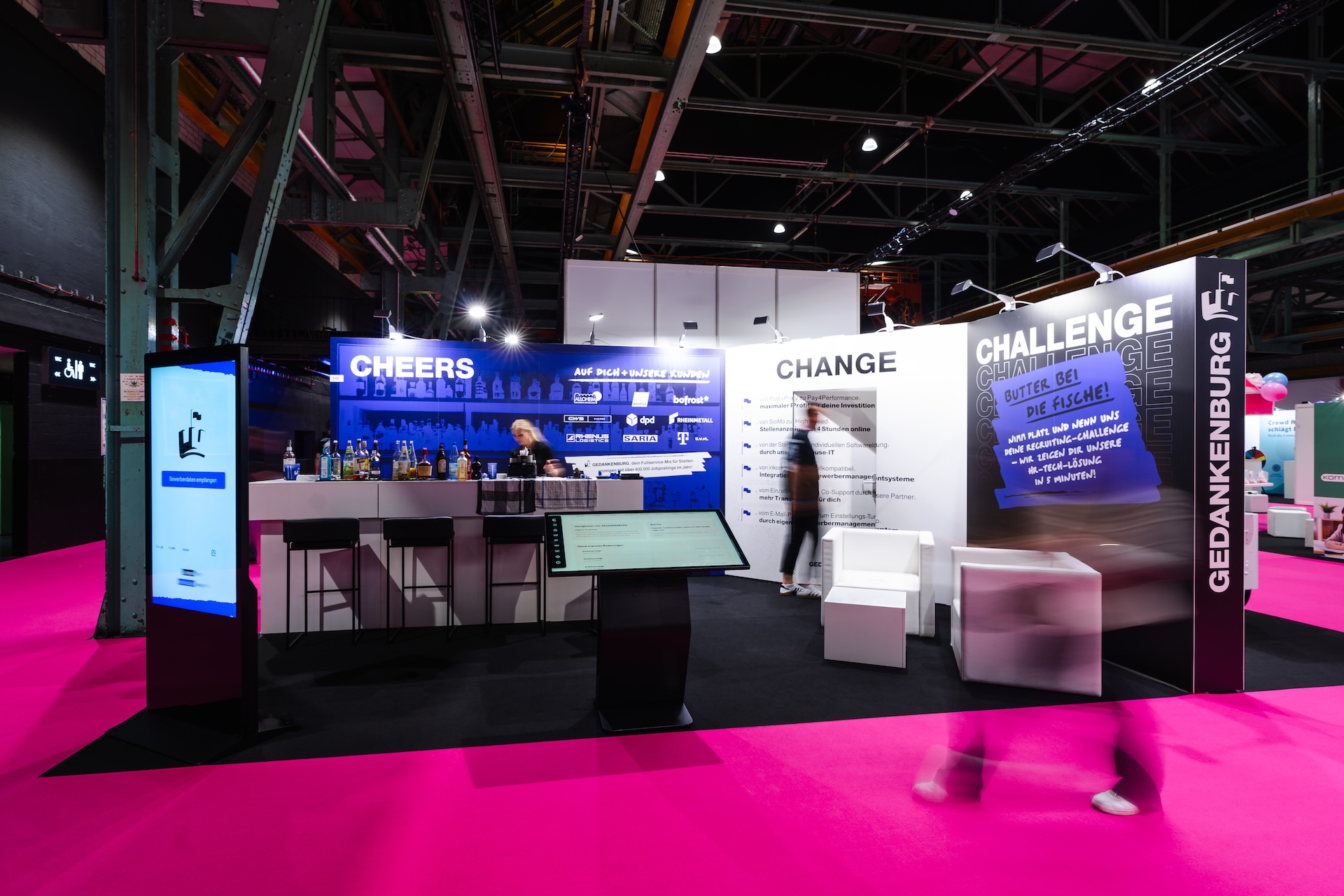 CHEERS, CHANGE, CHALLENGE – GEDANKENBURG AUF DER TALENTPRO 2025