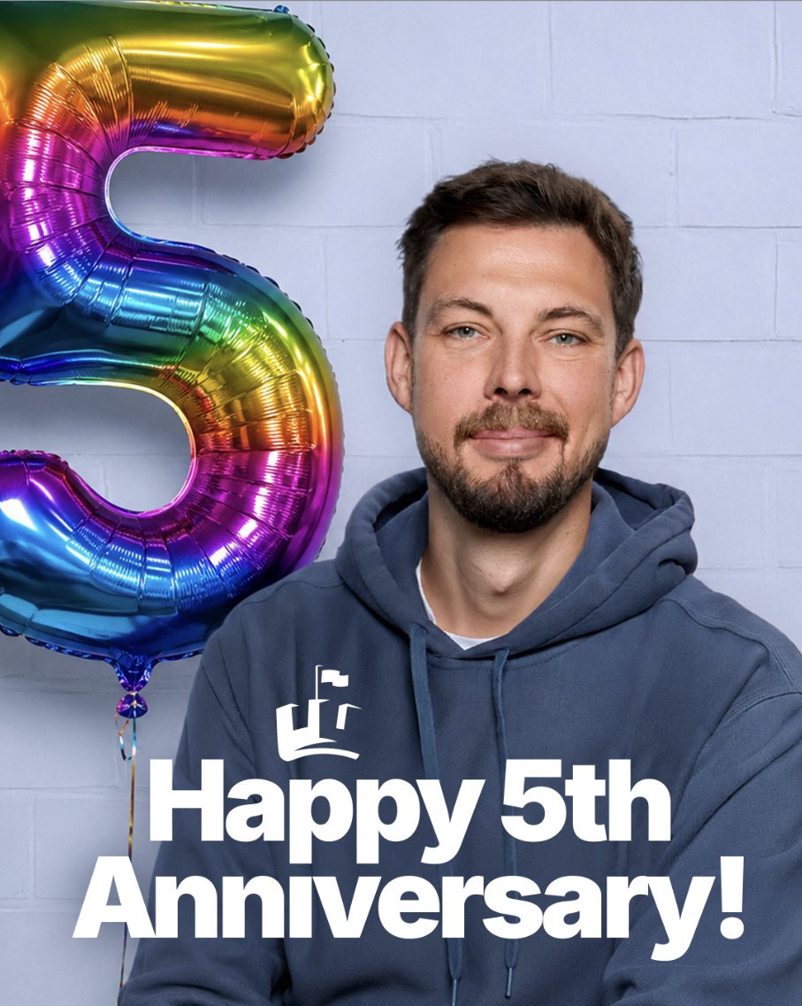 Happy 5th Anniversary, Tobi!